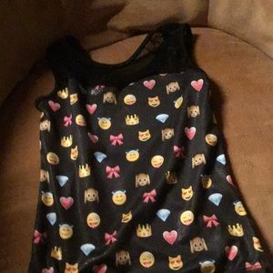 Cute emoji Leo size child medium Leo(CM)